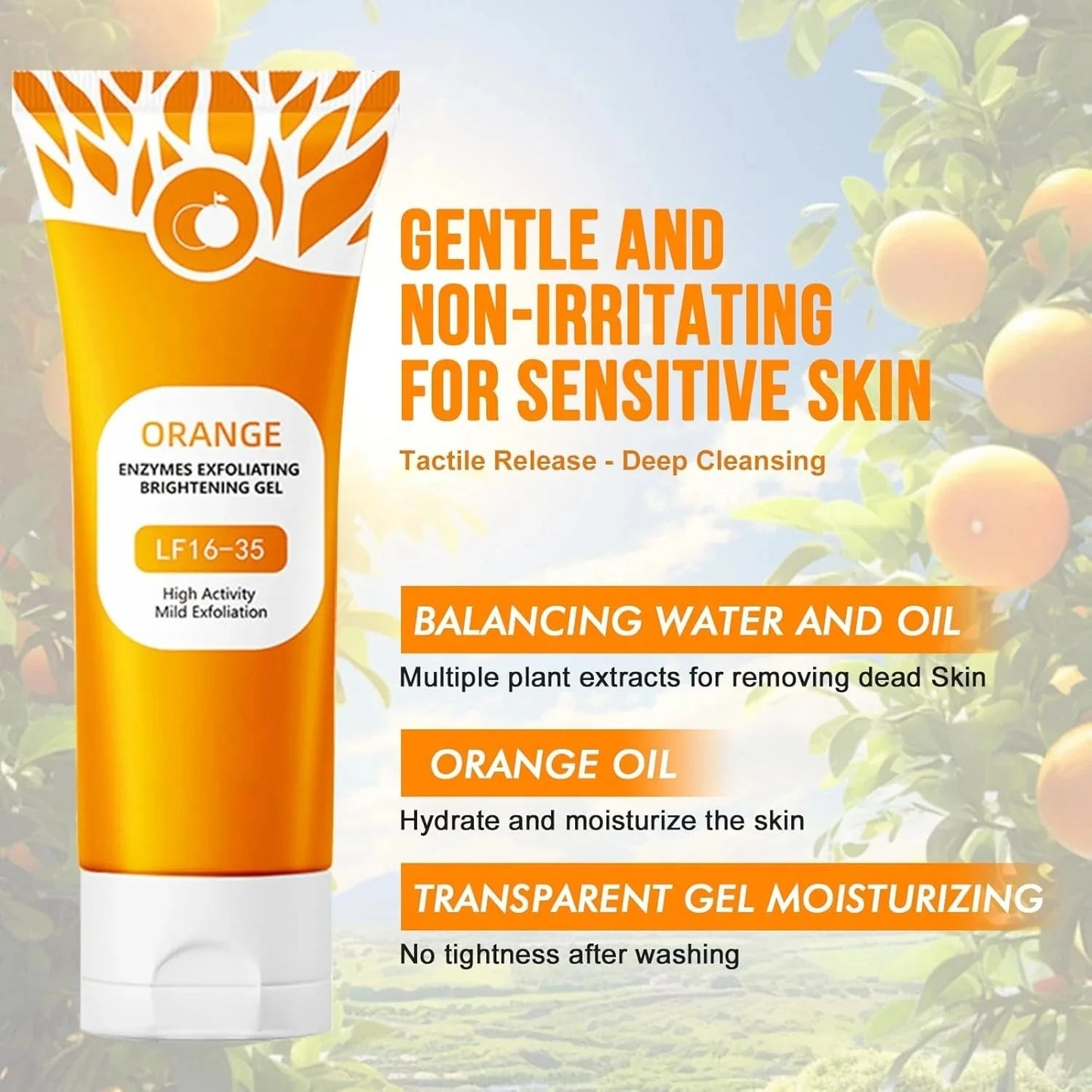 Orange Enzymes Exfoliating Brightening Gel